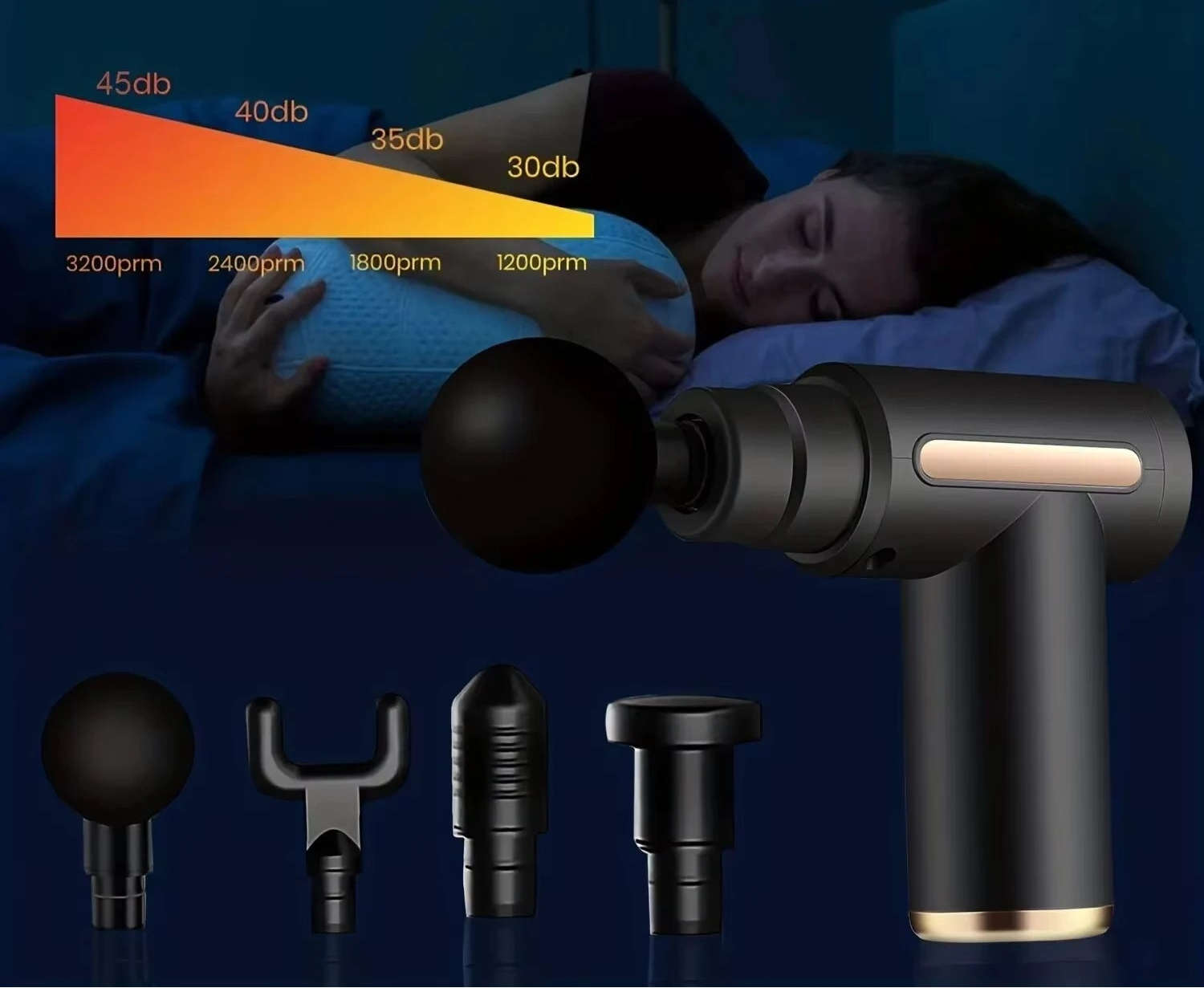 אקדח עיסוי חשמלי נייד