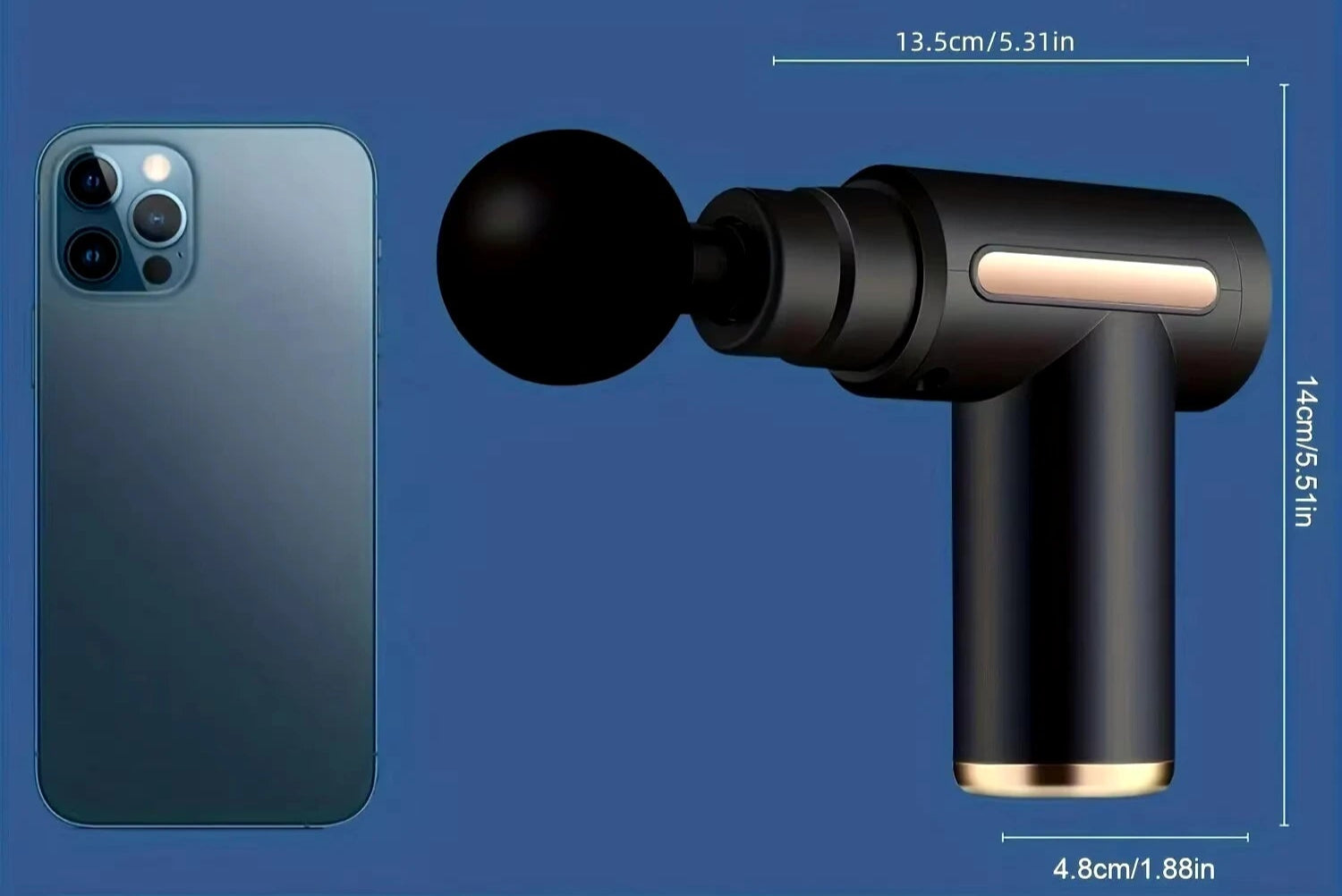 אקדח עיסוי חשמלי נייד