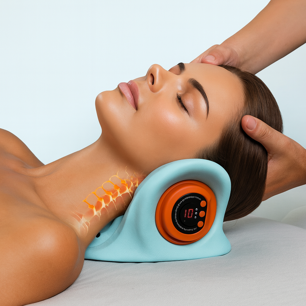 Necky – עיסוי חשמלי וחימום לצוואר