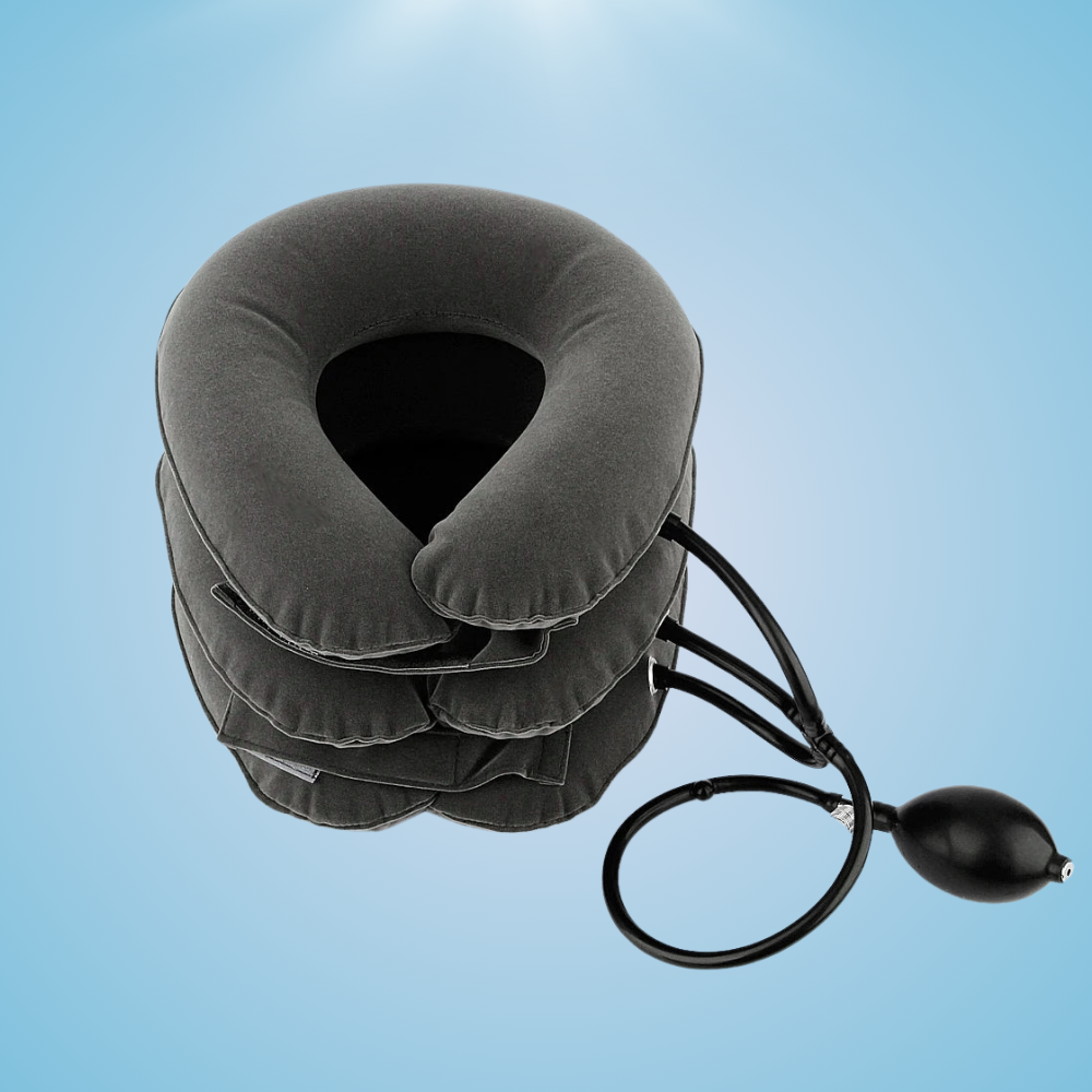 כרית מתנפחת לטיפול בצוואר